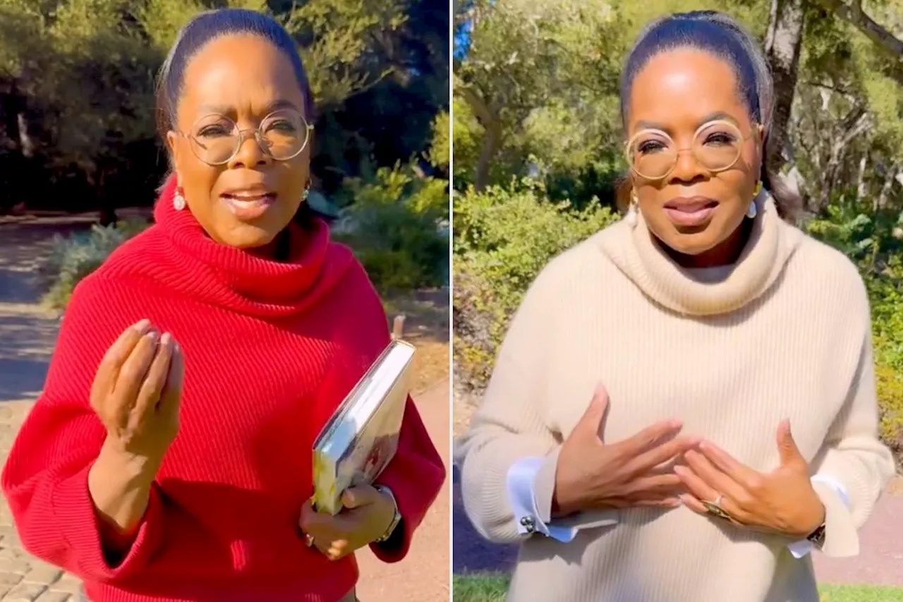 Oprah Winfrey's Cozy Turtleneck Winter Uniform Is Trending