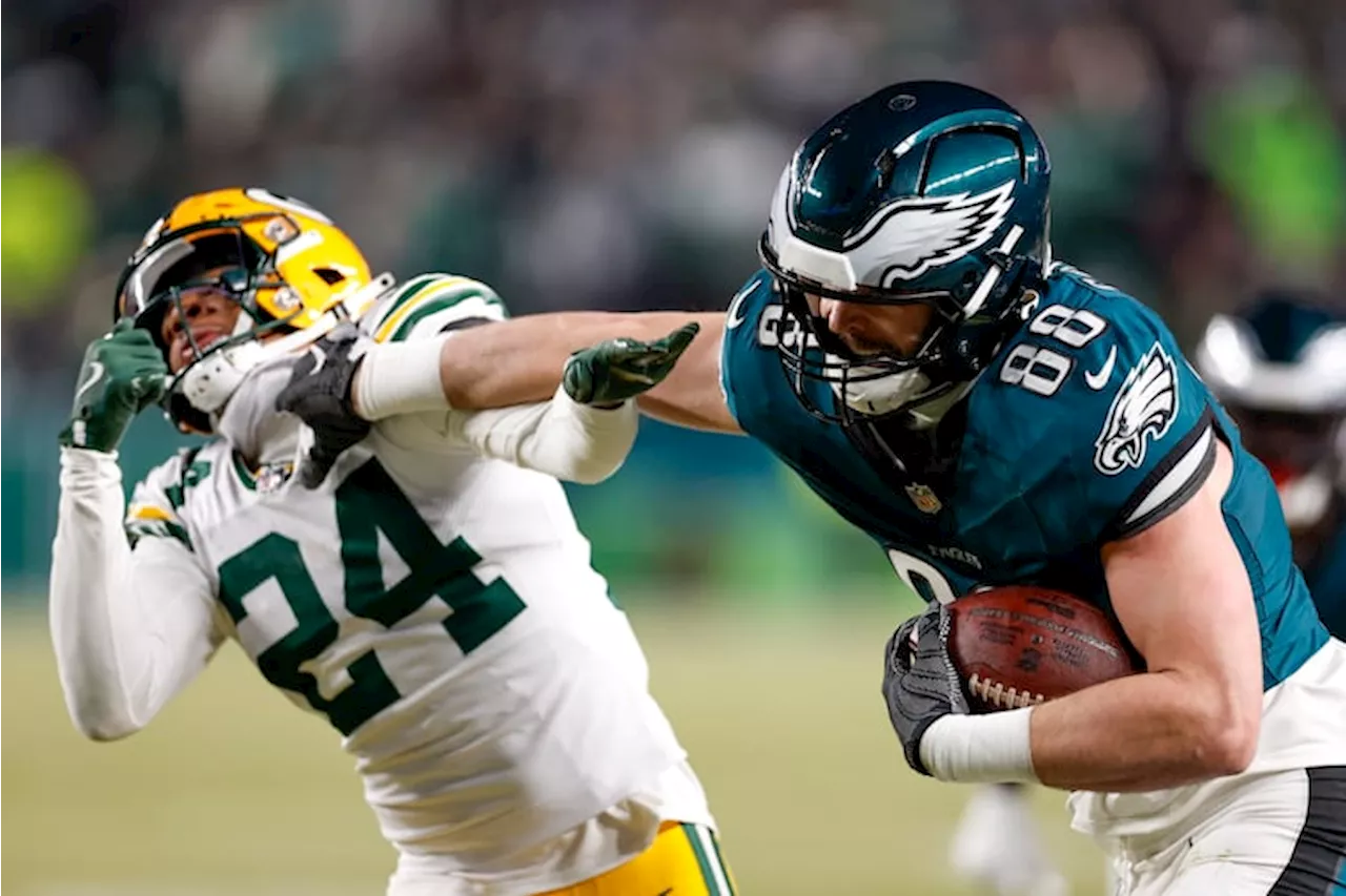 Eagles Tight End Dallas Goedert Shines in Return, Setting Stage for Rams Clash