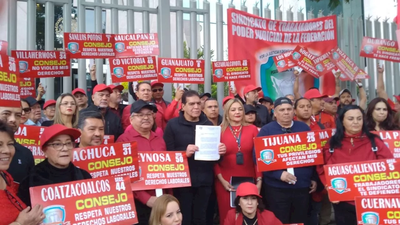 Trabajadores del Poder Judicial amenazan con paro y juicio político