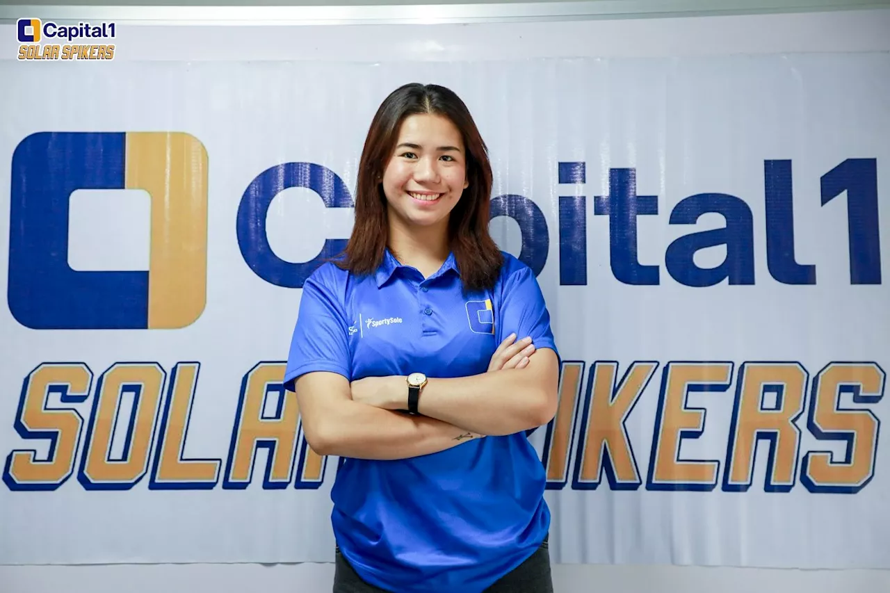 Capital1 Solar Spikers Sign Trisha Genesis for PVL All-Filipino Conference