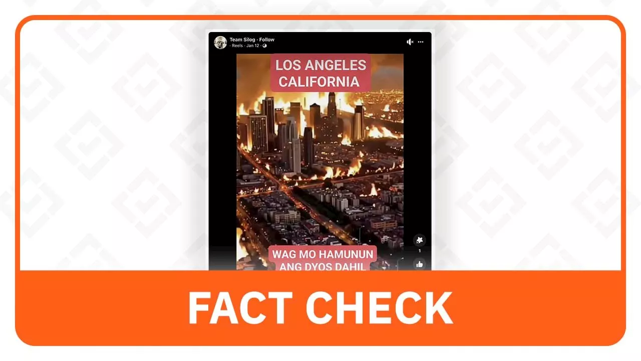 FACT CHECK: Viral video of Los Angeles on fire is AI-generated