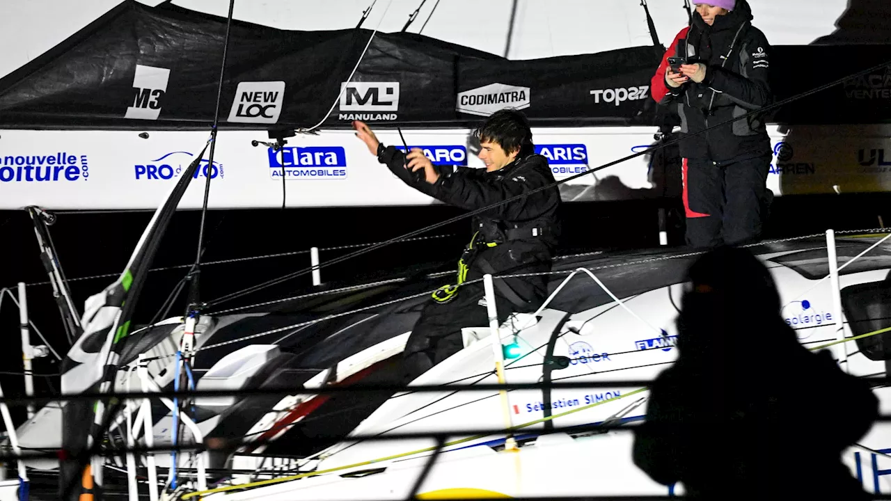 Sébastien Simon, troisième du Vendée Globe