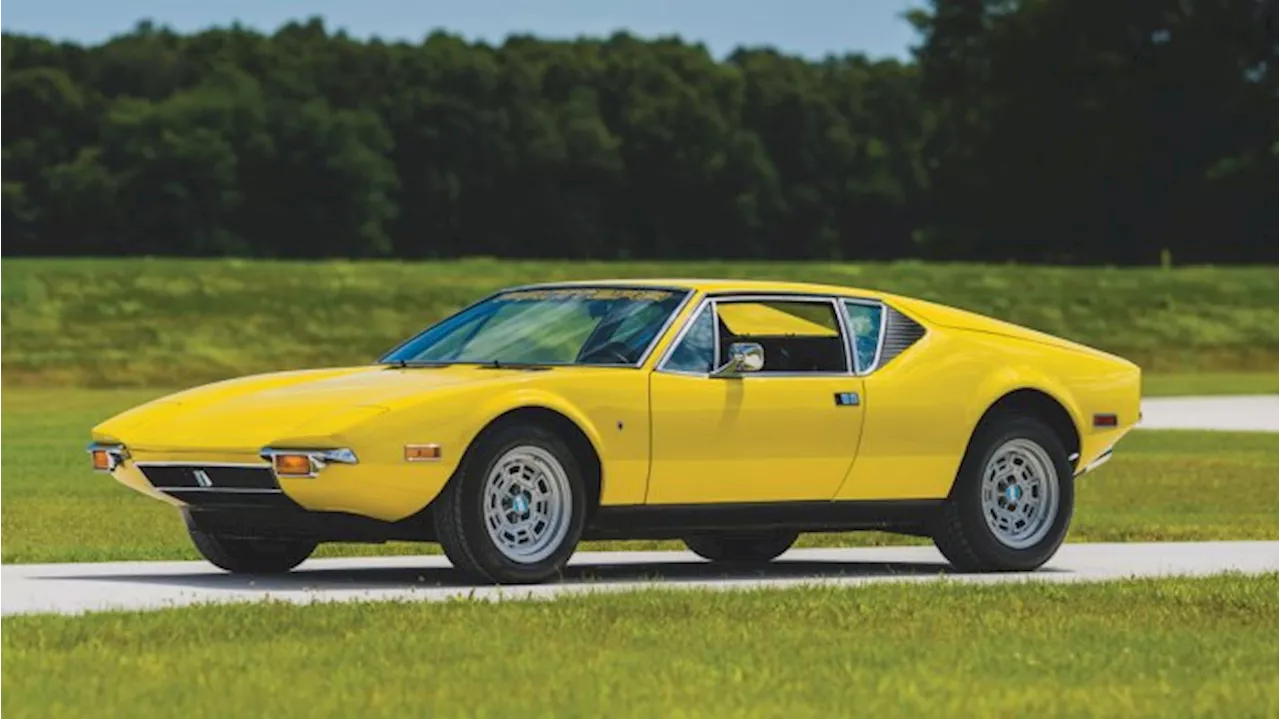 The De Tomaso Pantera Rocks on With a Coveted Blend of Italian Style and American Muscle