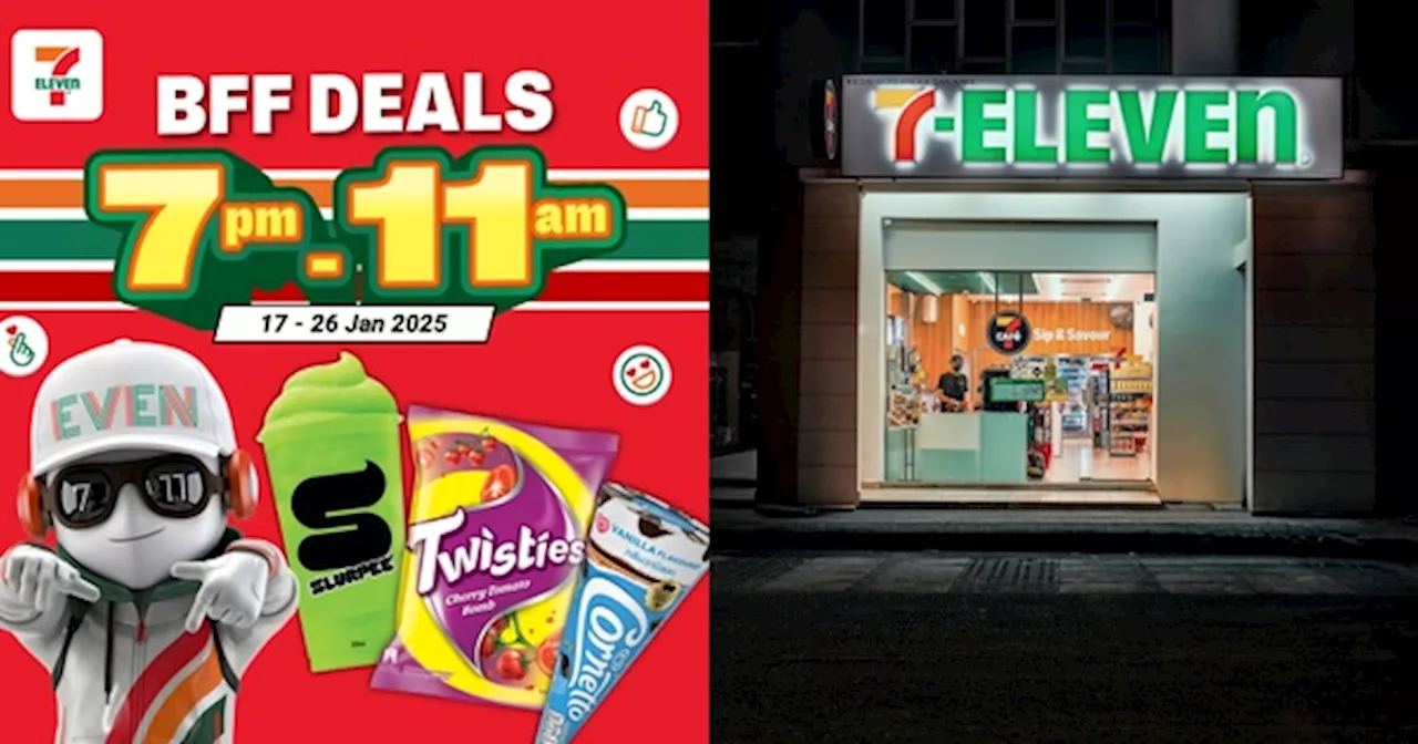 7-Eleven Kini Kembali Beroperasi 24 Jam! - 'Lapar Tengah Malam? Tak Perlu Risau Lagi'