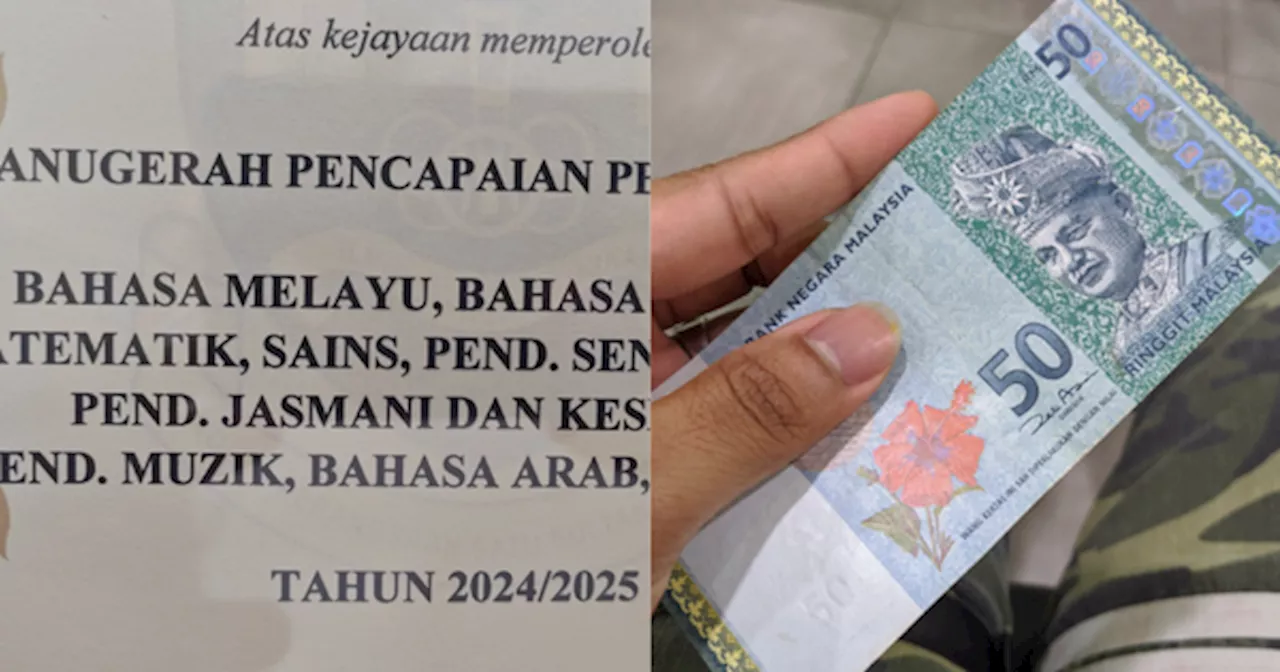 Tawar RM50 Satu Subjek Jika Dapat Terbaik, Mak Ayah 'Terciduk' Lepas Anak Berjaya 9 Subjek