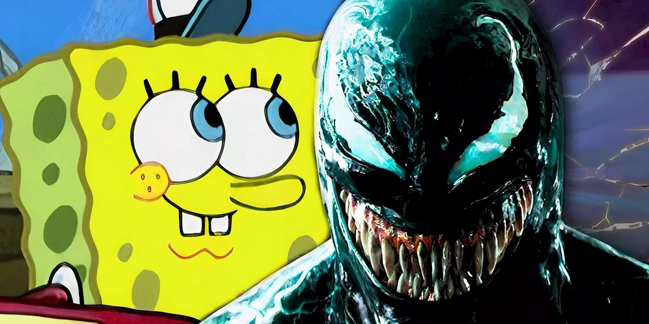 SpongeBob SquarePants Is Infected With The Venom Symbiote In Freaky 3D Model Art Video