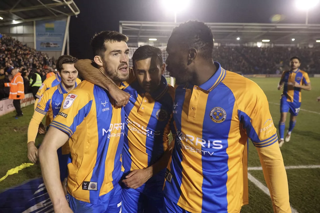 Shrewsbury 2-1 Wrexham: Town beat arch rivals in the cross-border derby