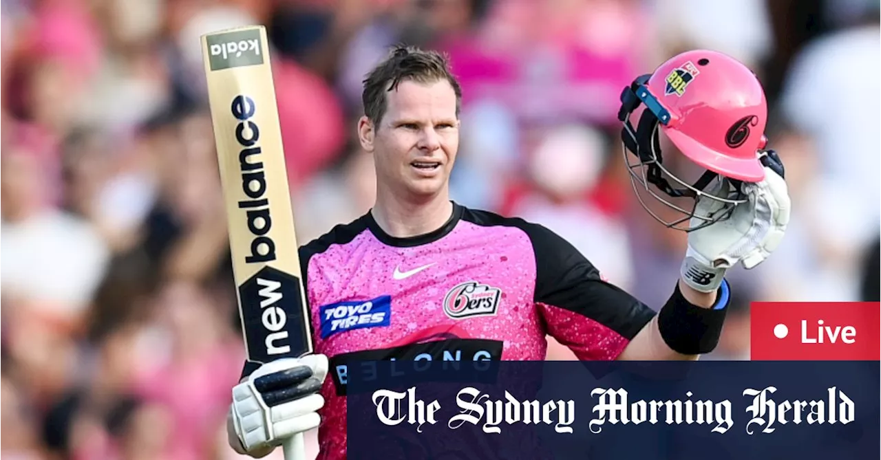 Big Bash League LIVE: Konstas and Warner at the crease for Thunder against Sixers