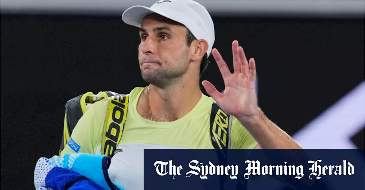 Vukic's Australian Open Dream Ends, Davis Cup Hope Glows Sports