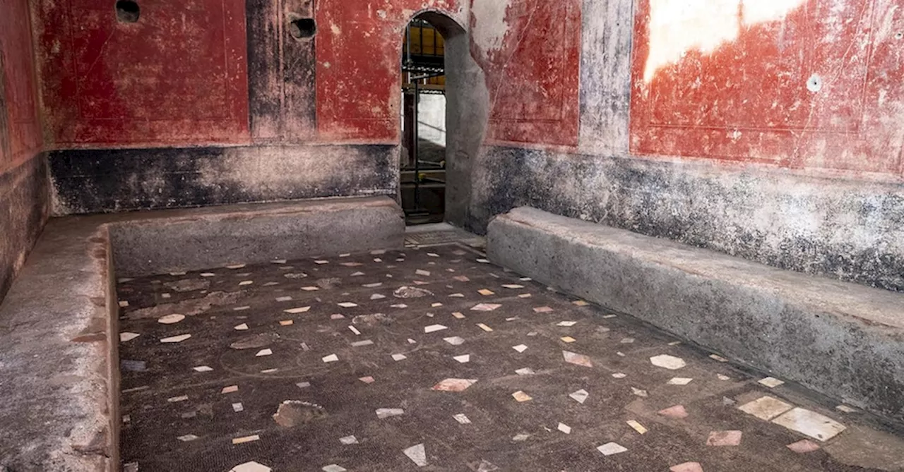 Pompei: scoperto uno tra i più grandi complessi termali privati