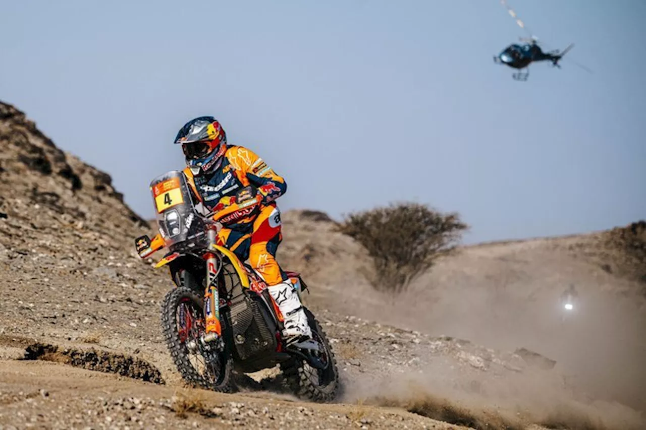 Dakar-Sieger Daniel Sanders (KTM) bekam Gänsehaut