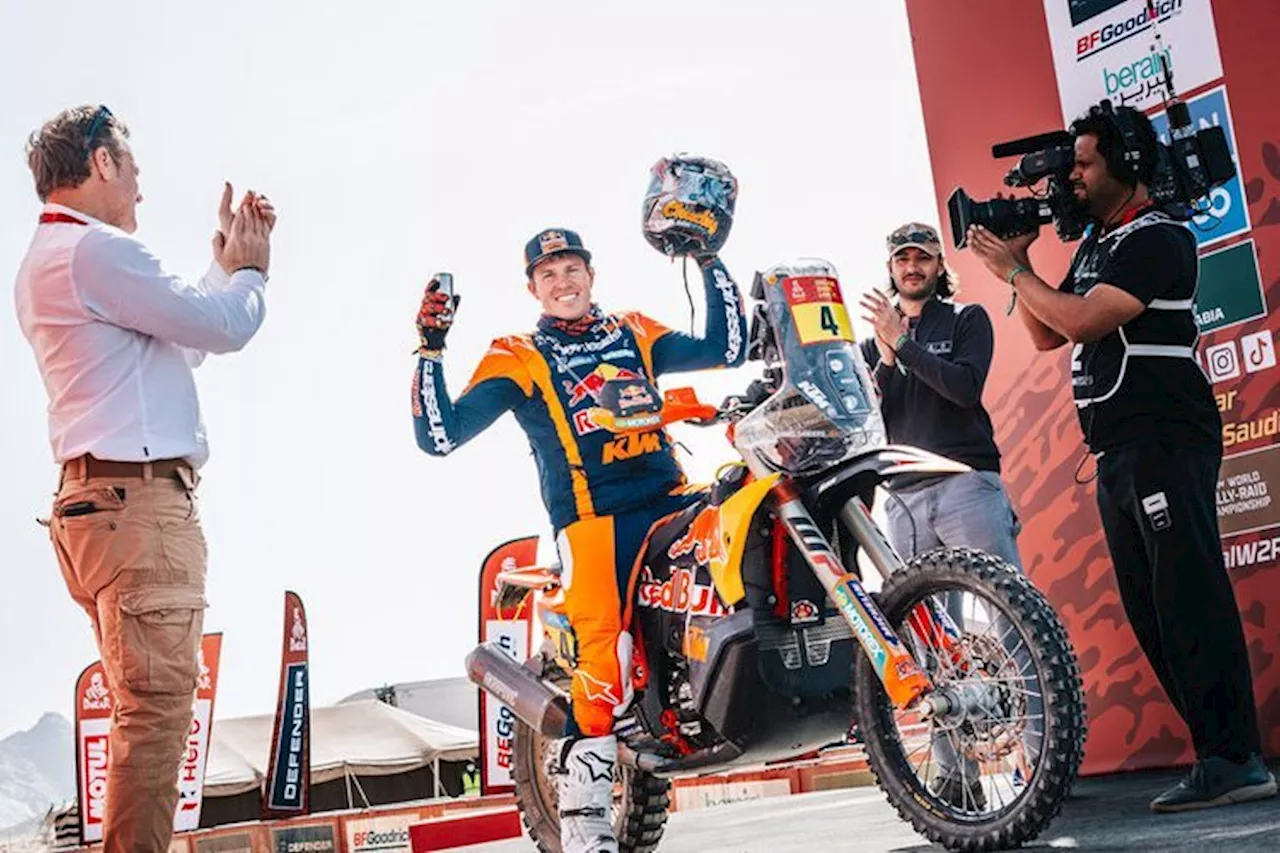 KTM gewinnt mit Daniel Sanders die Dakar 2025