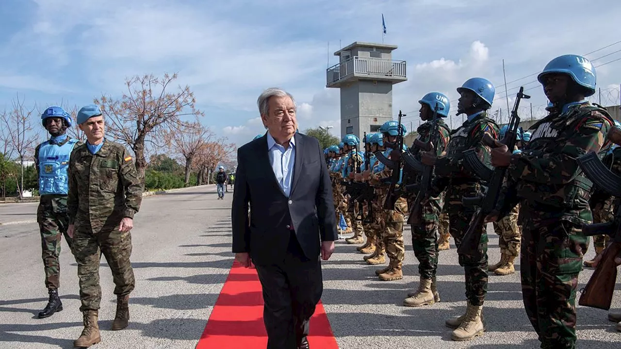 Guterres ermahnt vor Verletzung der Resolution 1701 im Libanon