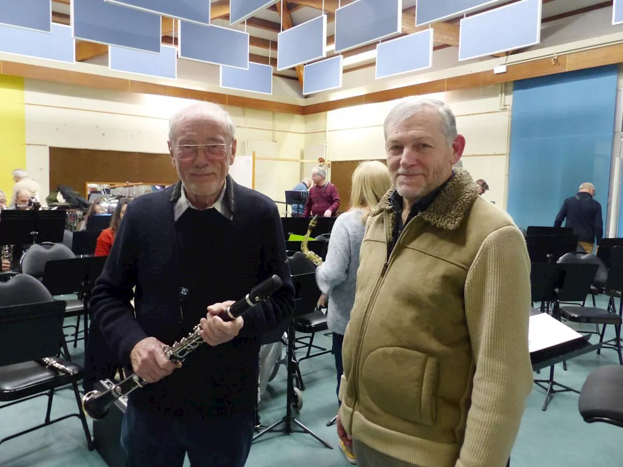 Édouard Briand, clarinettiste de l'OHVS depuis sa création, participe au concert du Nouvel An