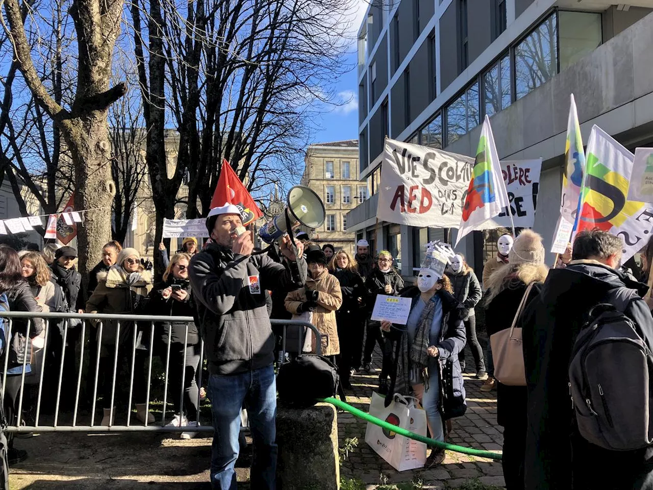 Manifestations des AESH : pour un statut et des conditions de travail décents