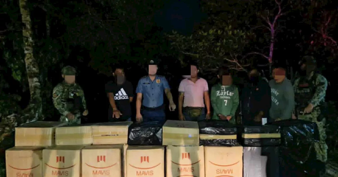 Over P1.7 Million Worth of Smuggled Cigarettes Seized in Zamboanga Sibugay