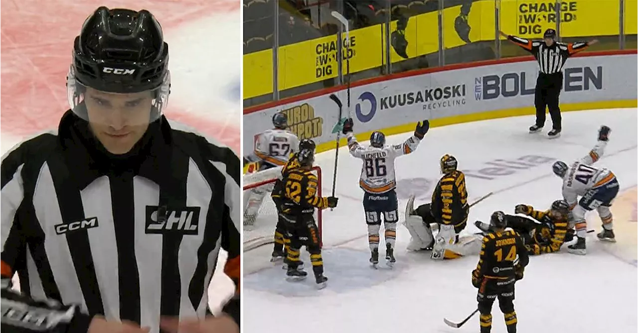 Ishockey: Växjö snuvades på mål mot Skellefteå – domaren blåste för tidigt: ”En domarmiss”