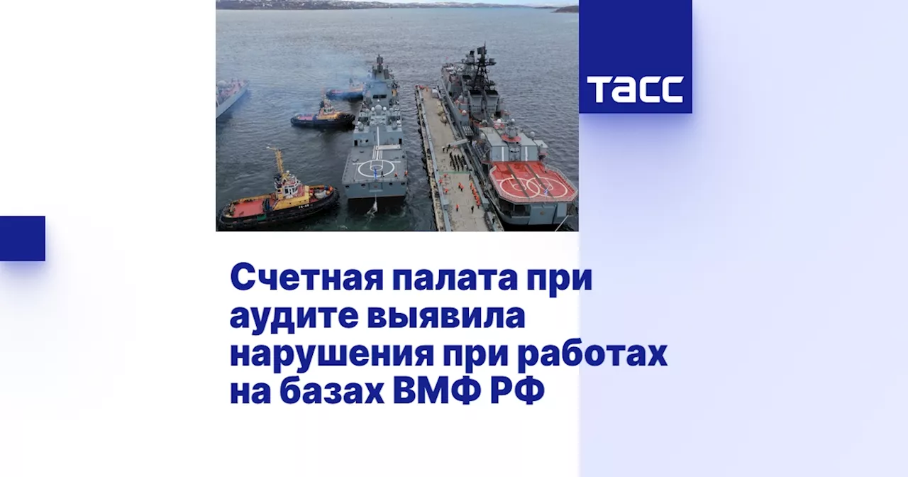 Ущерб от нарушений при реконструкции морских баз оценивается в 1,7 млрд рублей