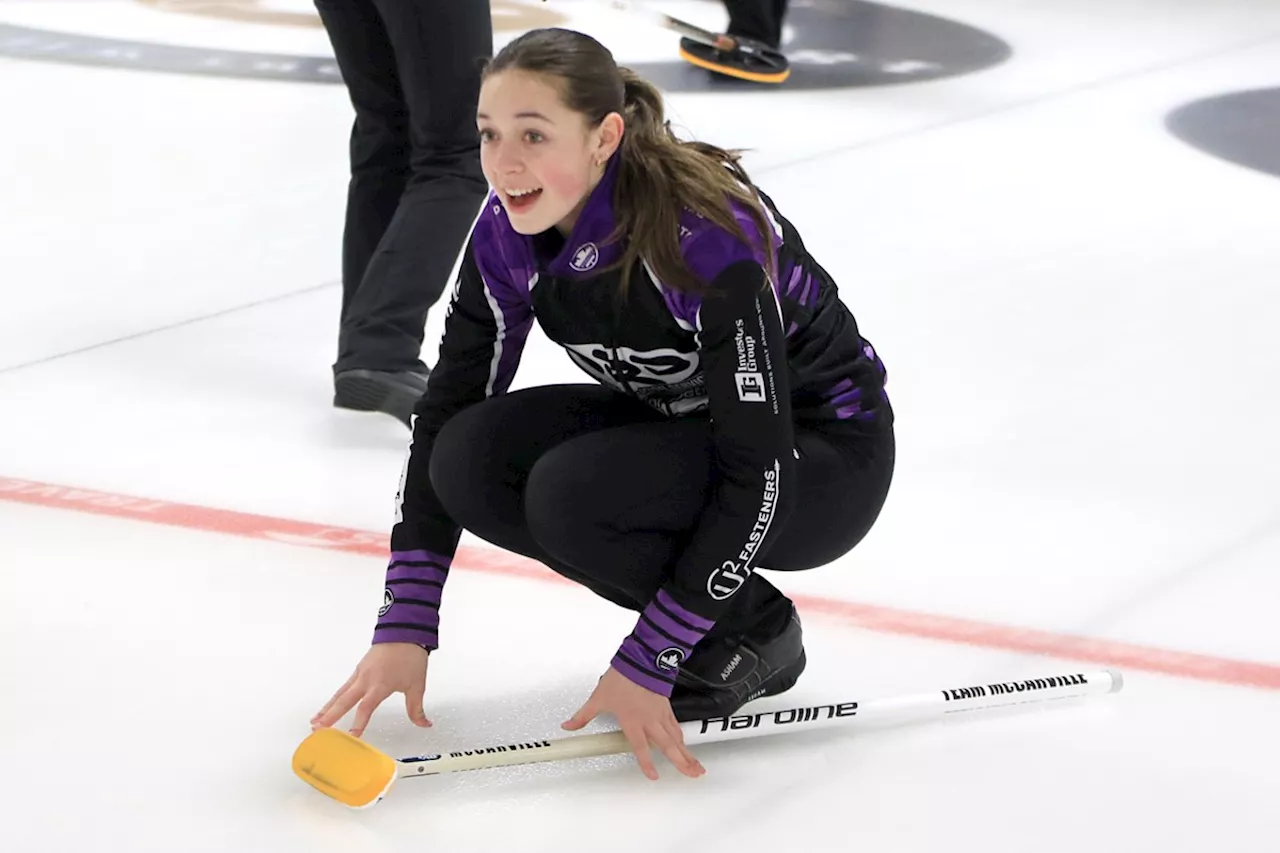 Dubinsky Doubles Up, Wright Leads at Northern Ontario U18 Girls Curling Championship