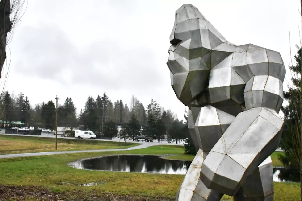 Aldergrove's Metal Sasquatch Sparks Curiosity and Awe