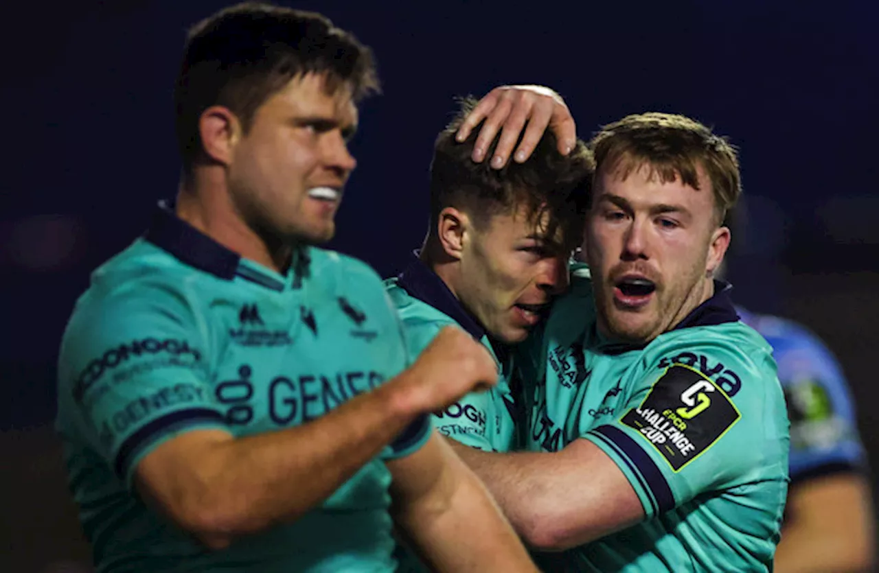 Connacht Secure Top Seed in Challenge Cup with Bonus Point Win Over Cardiff