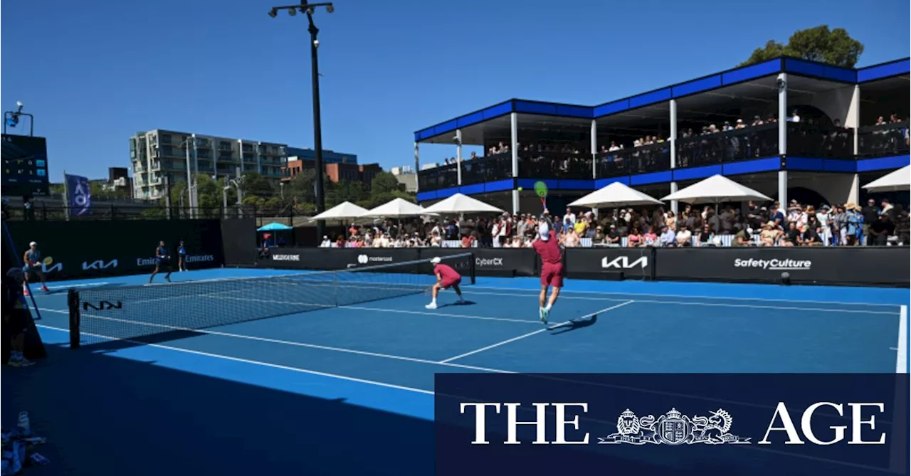 Australian Open's 'Party Court' Offers Unique Fan Experience