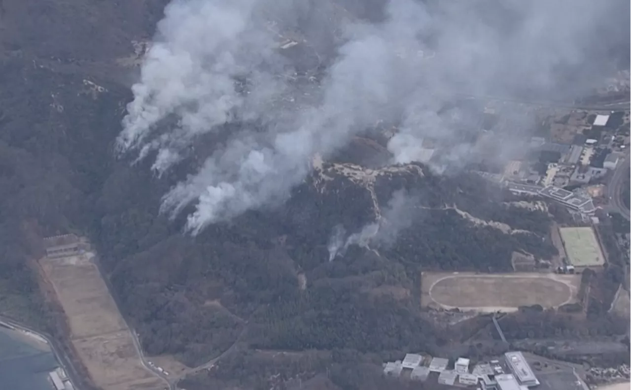 Forest Fire in Hiroshima Region Possibly Linked to Military Exercises