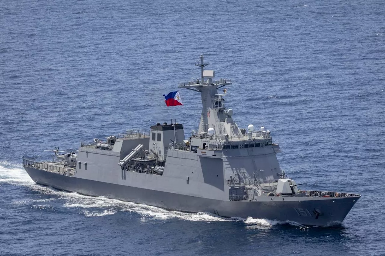 Philippine Navy holds exercise near Scarborough Shoal