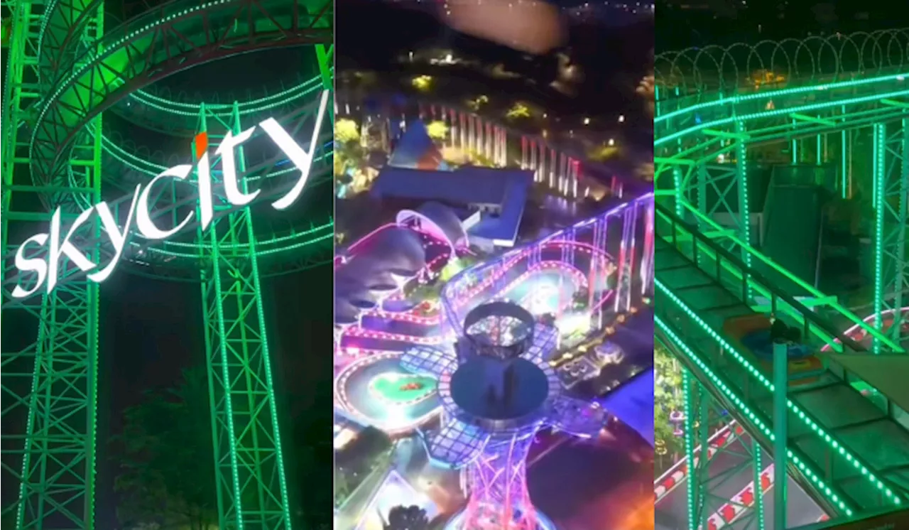 Malaysia Unveils First Glass Water Slide at i-City Shah Alam