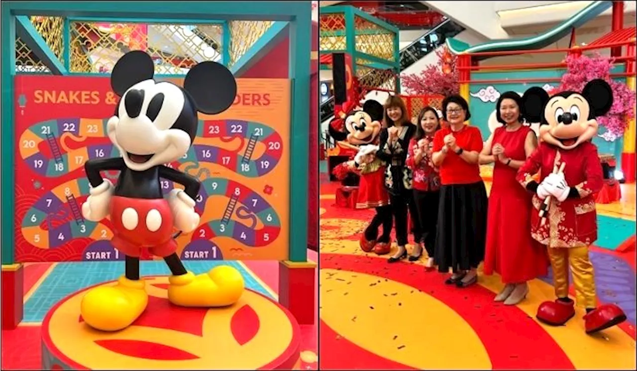 Mickey and Minnie Mouse Celebrate Chinese New Year at Pavilion Bukit Jalil