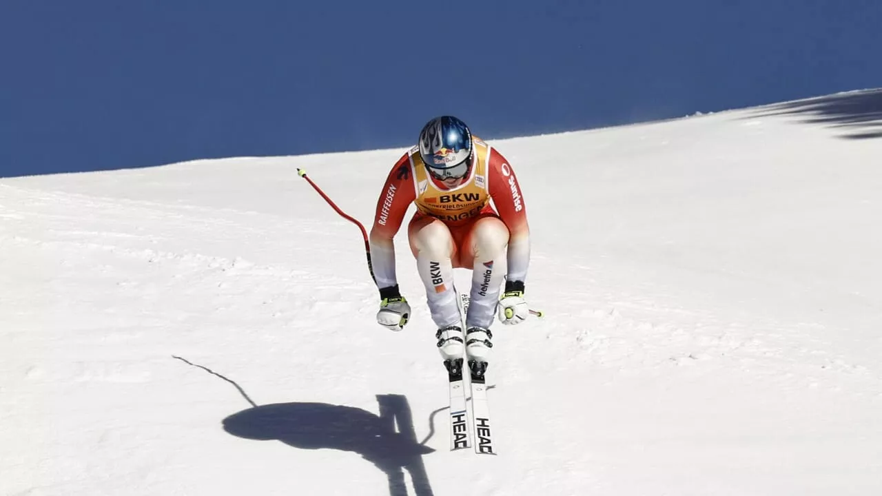 SuperG Wengen, prima vittoria per lo svizzero von Allmen: Paris 5°, Odermatt soltanto 7°