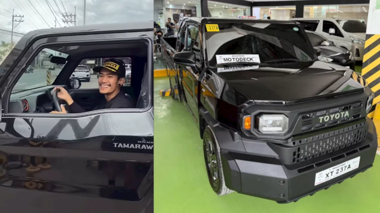 MotoDeck Snags a Brand-New Toyota Tamaraw Dropside