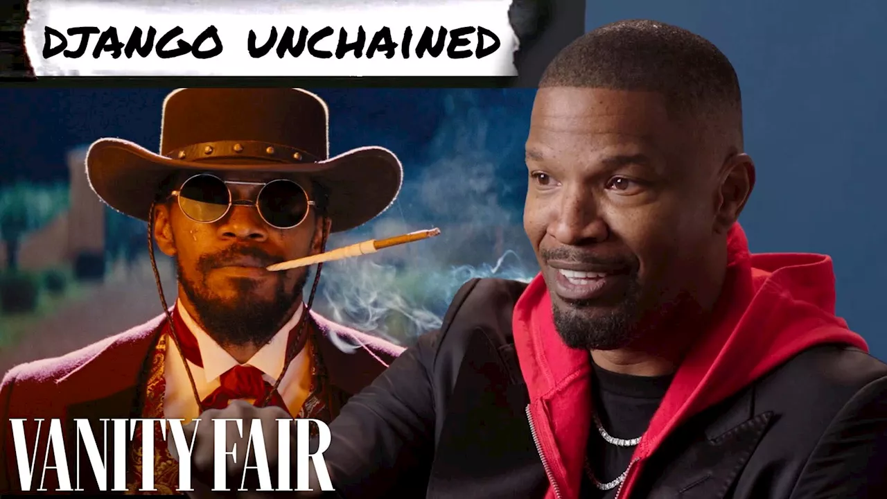 Jamie Foxx Rewatches His Classic Films, From 'Dreamgirls' to 'Django Unchained'