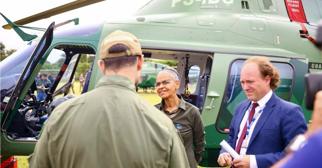 Ibama Recebe Sete Novos Helicópteros para Combate ao Garimpo Ilegal e Incêndios