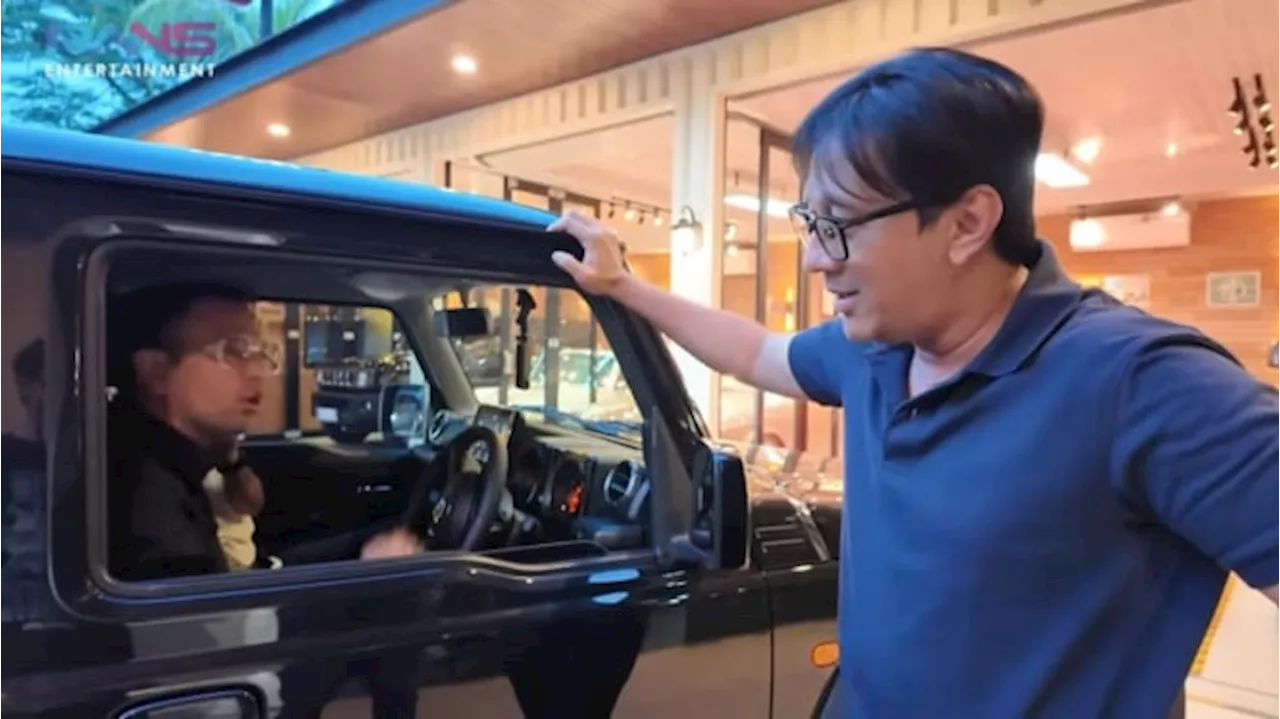 Cuma Buat Konten Pamer Mobil Baru ke Andre Taulany, Raffi Ahmad Pakai Patwal