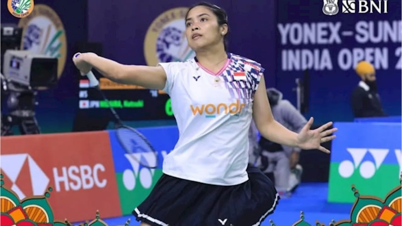 Gregoria Mariska Tunjung Raih Kemenangan di Babak 16 Besar India Open 2025