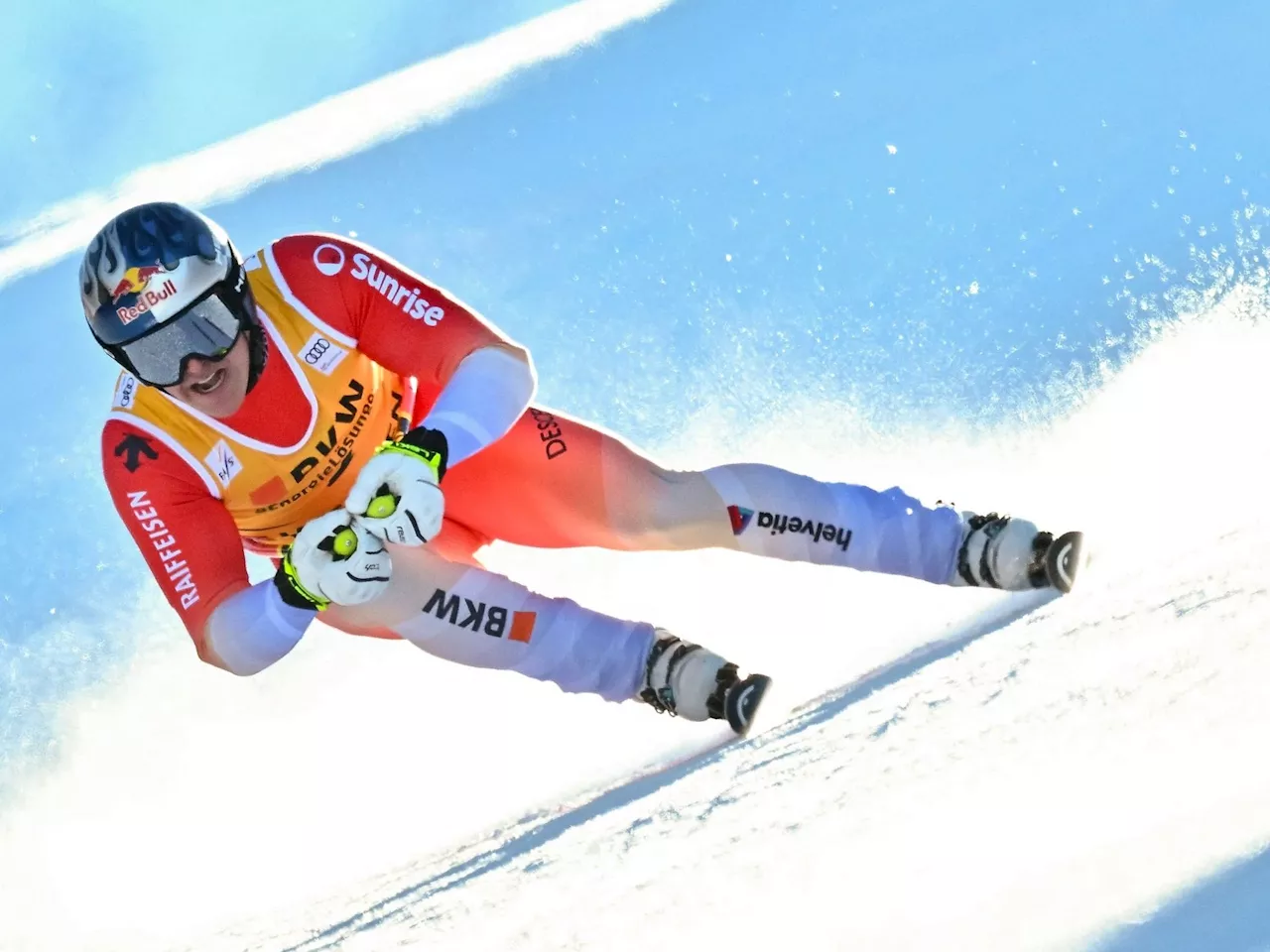 Schweizer Von Allmen gewann Wengen-Super-G vor Kriechmayr