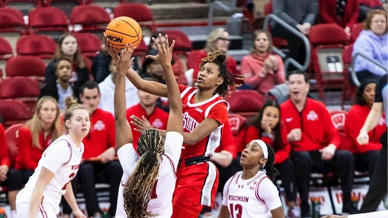 Jaloni Cambridge scores 27 to pace No. 9 Ohio State in 80-69 win over Wisconsin