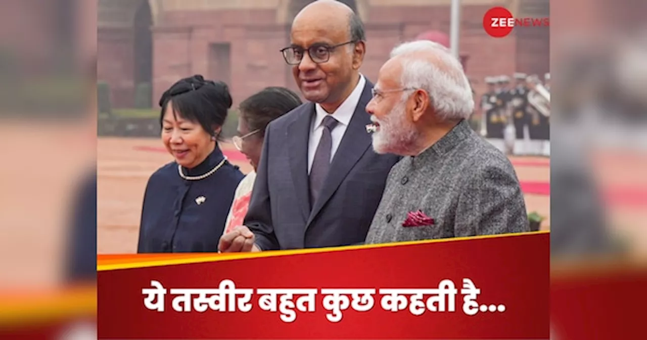 Singapore President: PM मोदी के बगल में खड़े शख्स को पहचानते हैं? एक देश के हैं राष्ट्रपति, पर सीने में भारत धड़कता है!