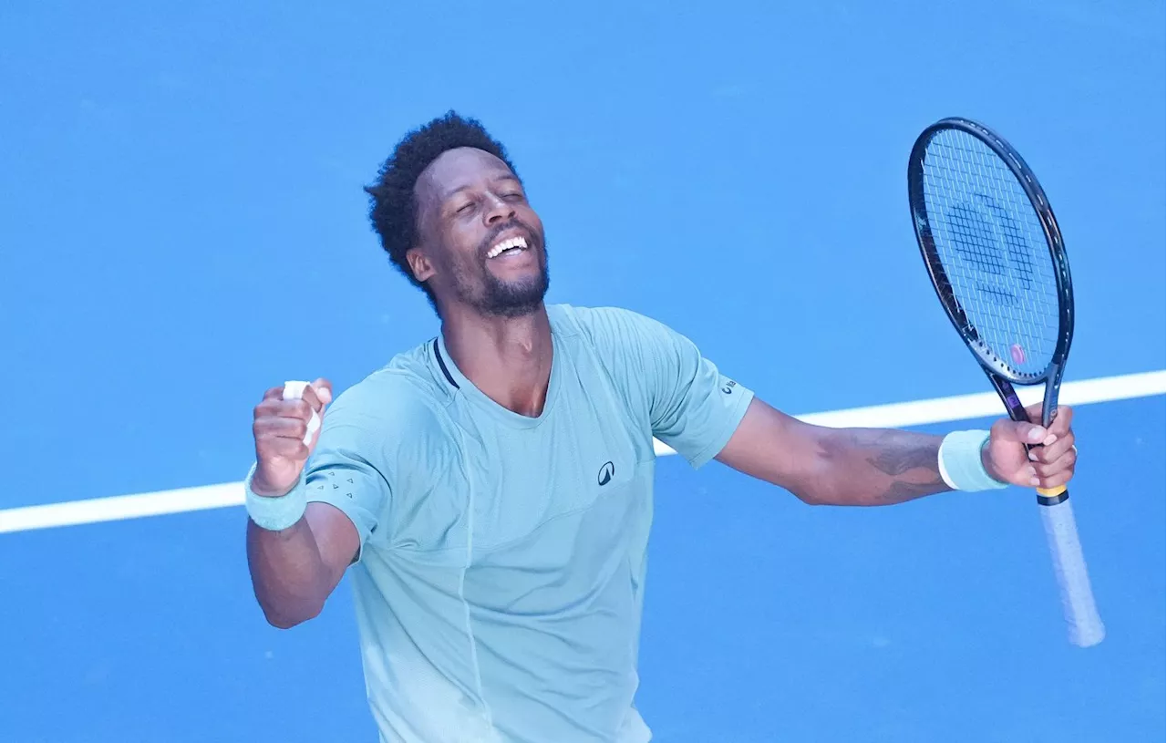 Gaël Monfils, à 38 ans, continue de briller à l'Open d'Australie