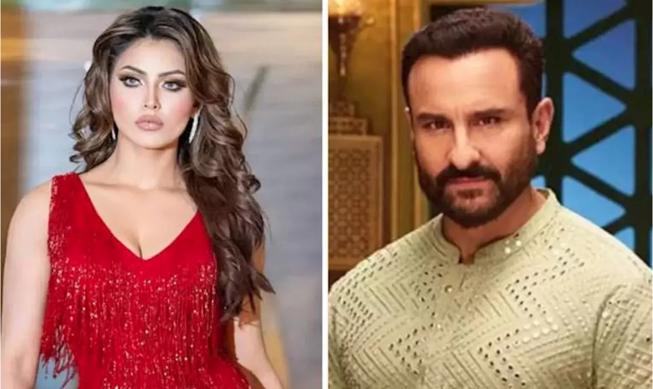 Urvashi Rautella publicly apologizes to Saif Ali Khan for being insensitive about his stabbing