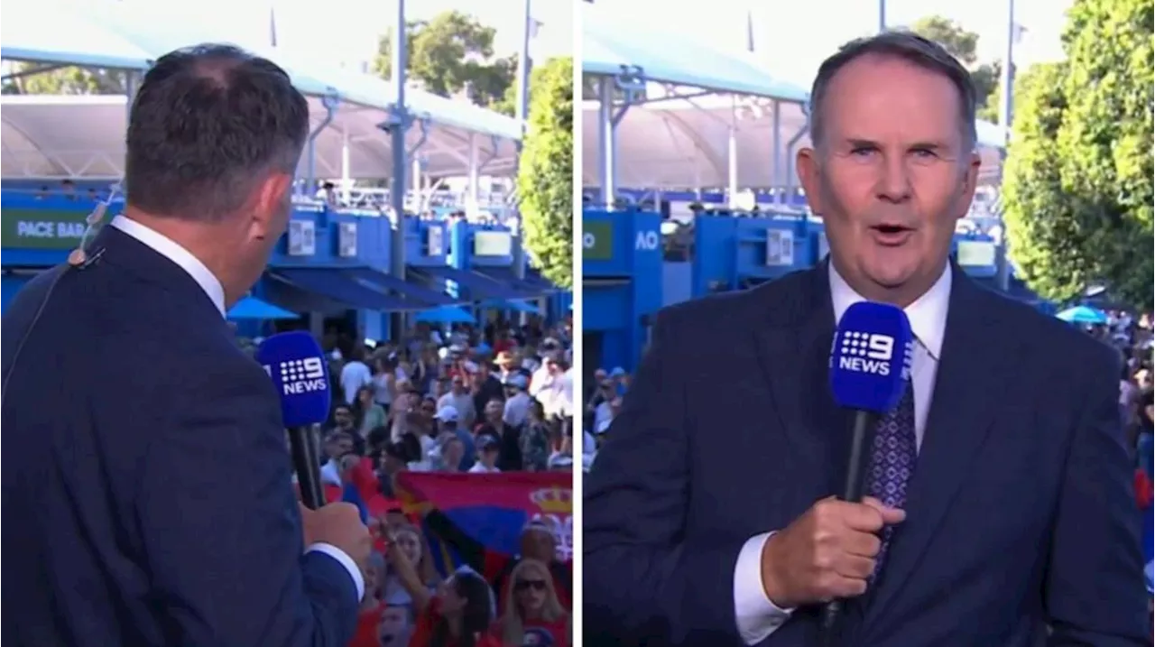 Tony Jones Slammed for 'Disrespecting' Novak Djokovic During Australian Open Broadcast