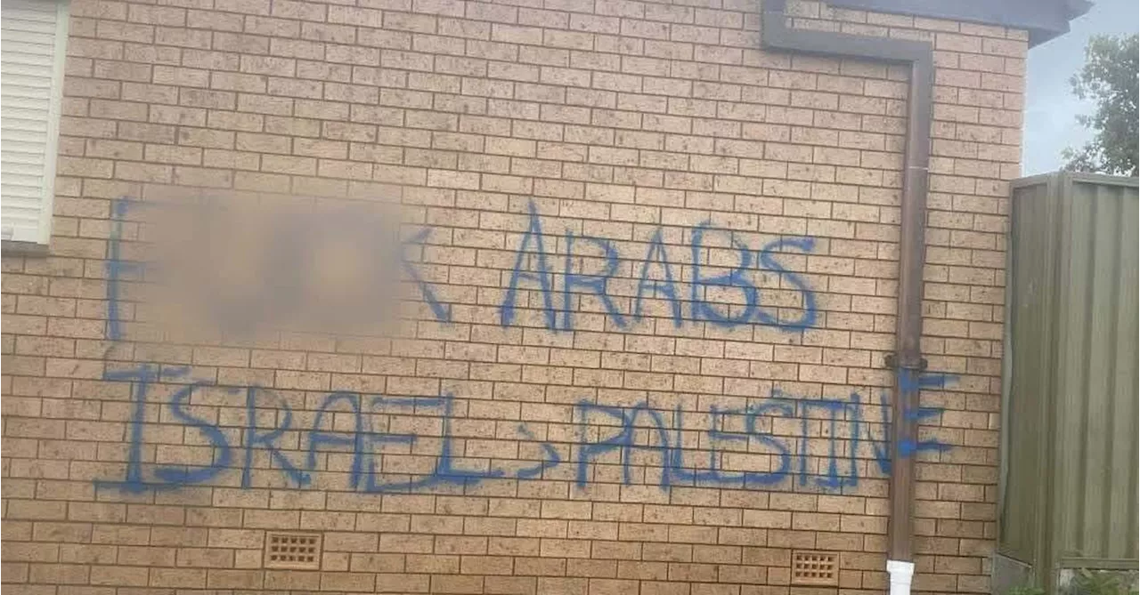 Racist Graffiti Targeting Arabic Community in Sydney