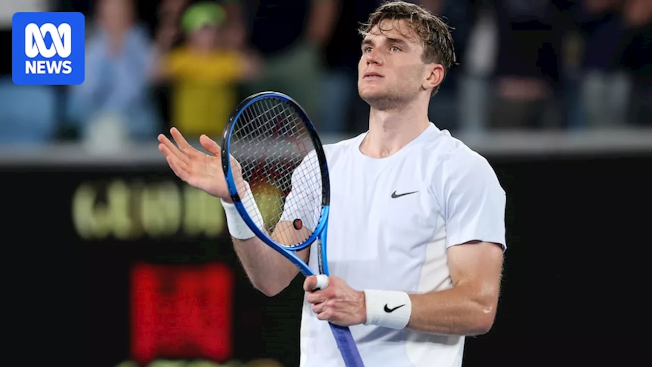 Jack Draper reaches Australian Open fourth round following third straight five-set win