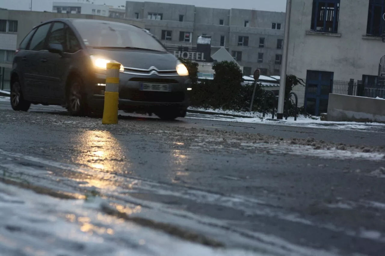 Vigilance jaune neige-verglas dans le nord-ouest de la France, la Bretagne concernée