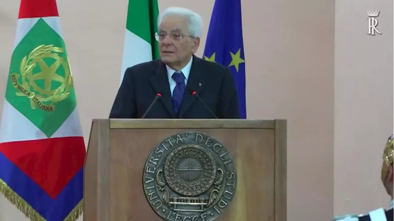 Mattarella : 'La persona al centro, con i diritti e la sua liberta' '