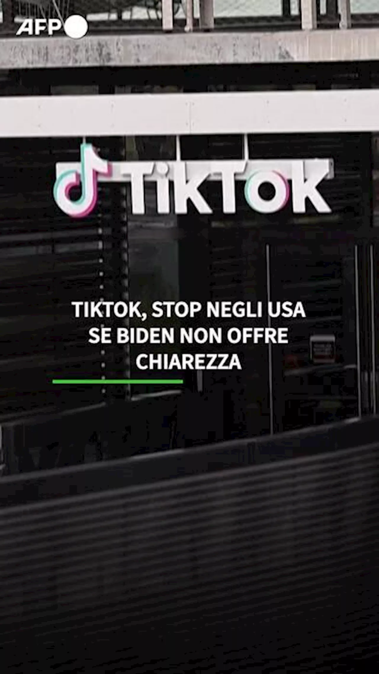 TikTok, stop negli Usa se Biden non offre chiarezza