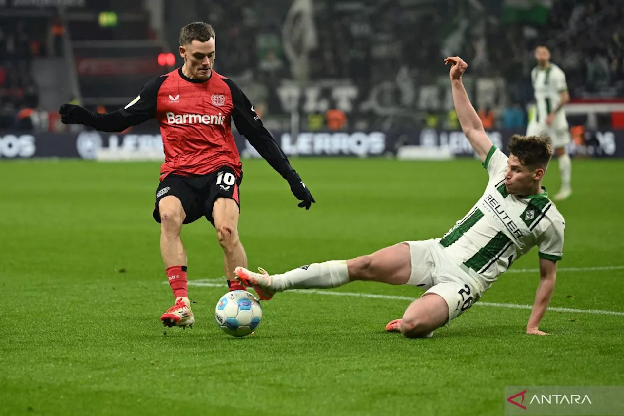 Dwigol Wirtz warnai kemenangan Leverkusen atas Gladbach