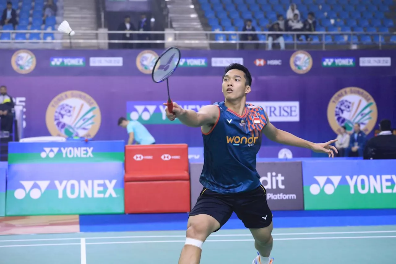 Jonatan Christie Terhenti di Semifinal India Open