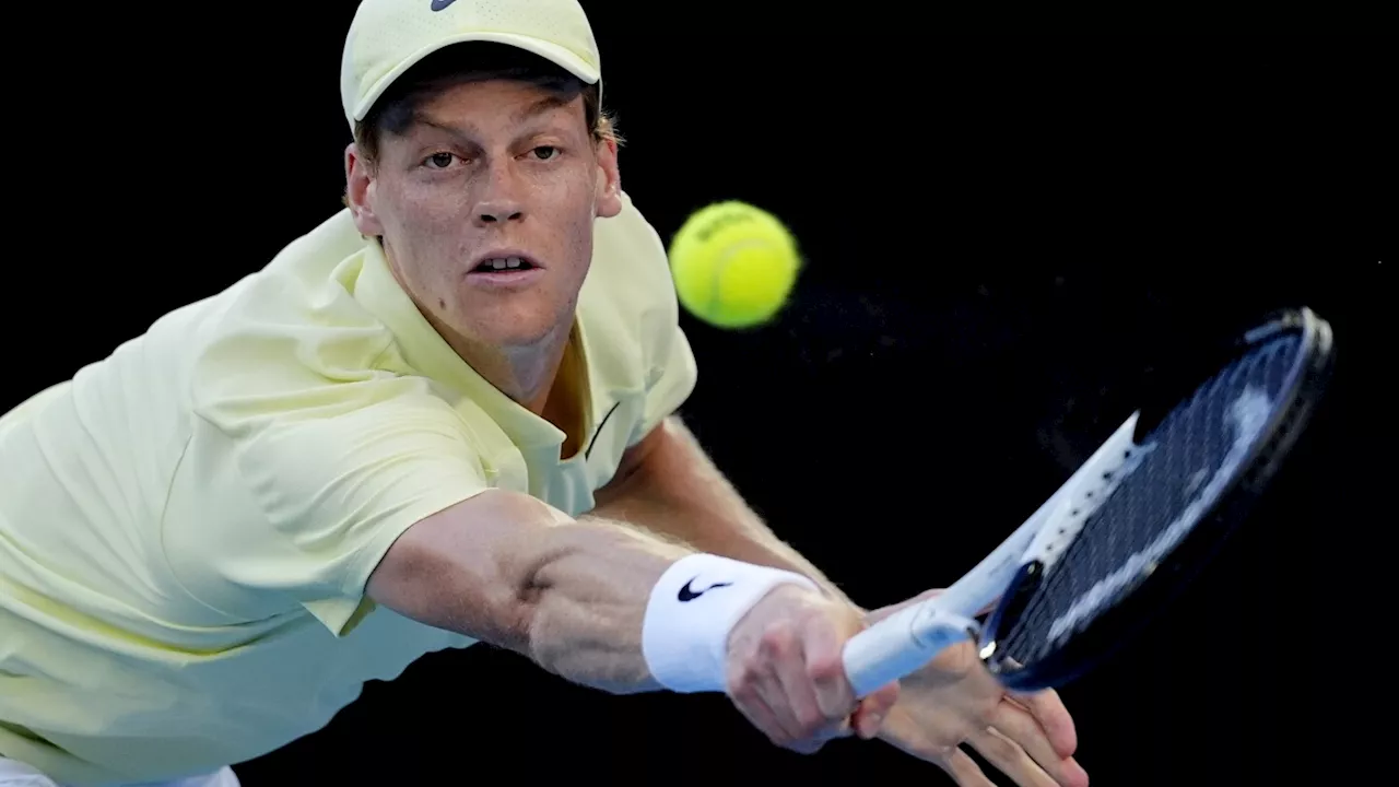 Defending champ Jannik Sinner gets back to the fourth round at the Australian Open